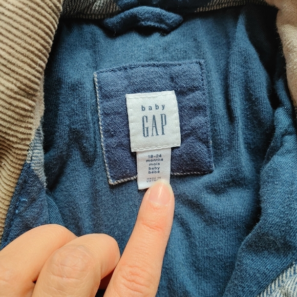 Toddler plaid spring jacket 18-24M - Picture 2 of 4